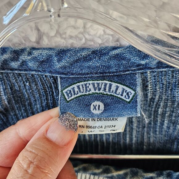 BLUE WILLIS Vintage & Rare Sweater Size XL - Picture 5 of 6